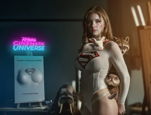 Đồ cosplay sexy giá rẻ superman Melody mark Chính hãng giá rẻ kingtoy.vn
