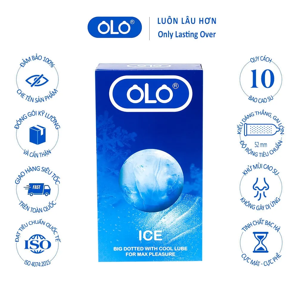 Bao cao su Olo Ice Chính hãng giá rẻ kingtoy.vn