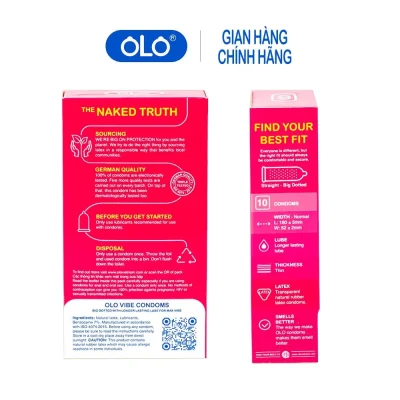 Bao cao su olo Vibe giá rẻ