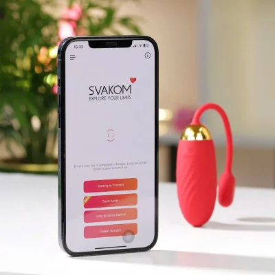 Trứng rung tình yêu Svakom Ella điều khiển qua app điện thoại