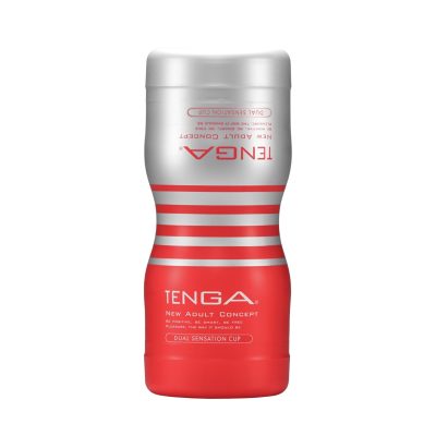 Cốc thủ dâm Tenga 2 đầu riêng biệt Dual Sensation Cốc thủ dâm tenga double hole 2 đầu riêng biệt Kingtoy.vn