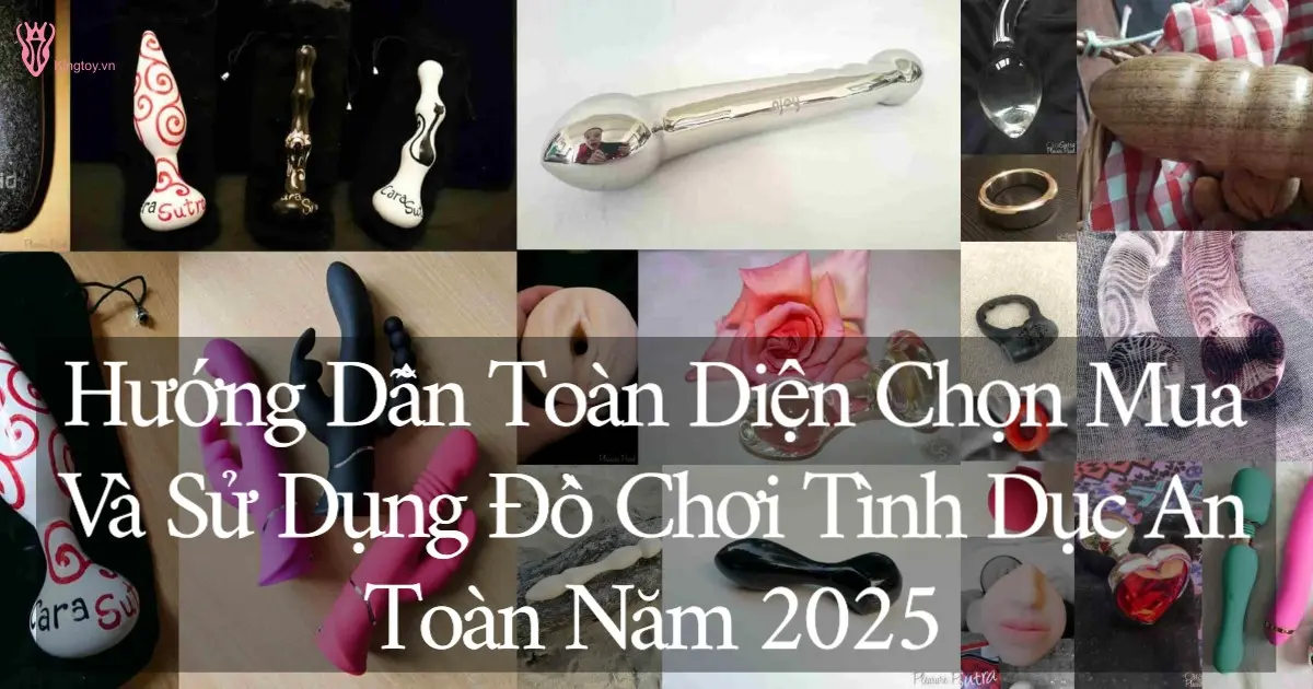 Đồ chơi tình dục đa dạng và hướng dẫn sử dụng an toàn năm 2025