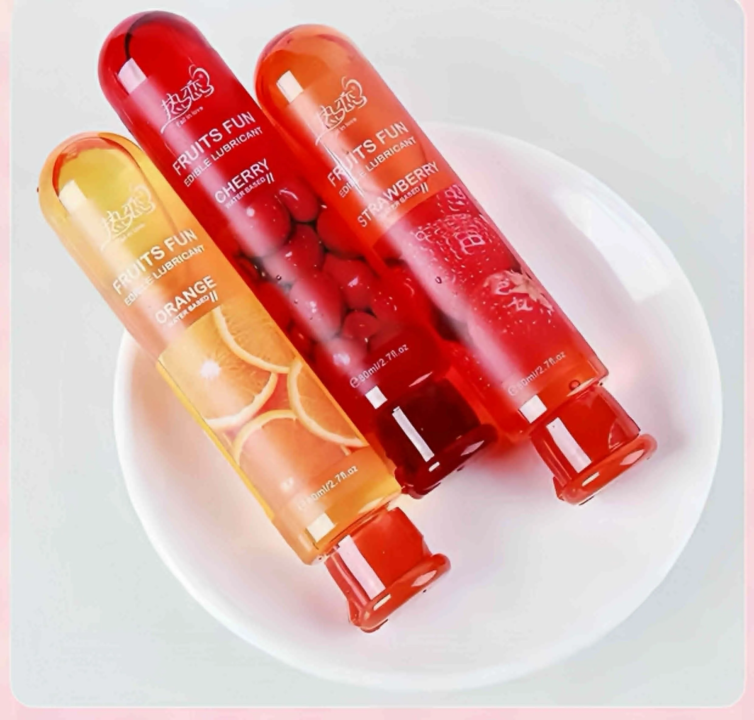 Gel bôi trơn nuốt được Fruits Fun Edible Lubricant