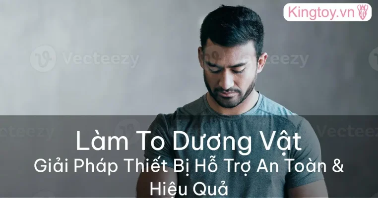 Cách làm to dương vật với thiết bị hỗ trợ an toàn hiệu quả