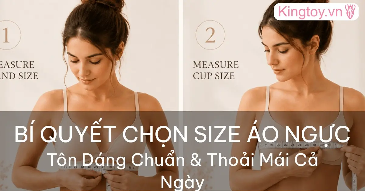 Cách chọn kích cỡ áo ngực phù hợp tôn dáng phái đẹp
