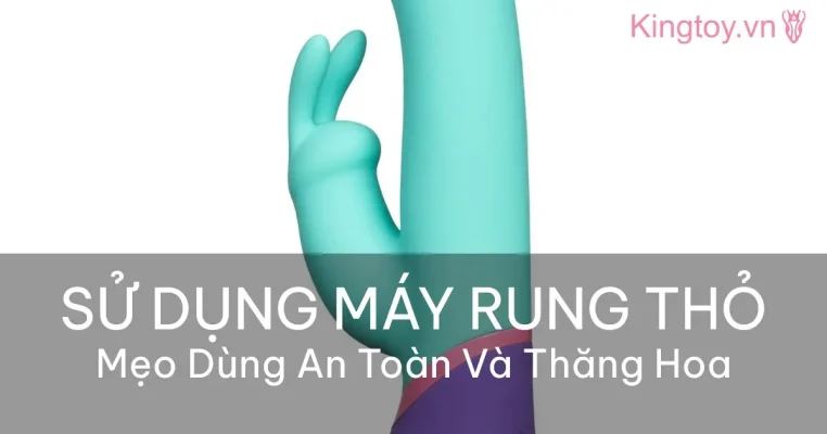 Hướng dẫn sử dụng máy rung thỏ an toàn và hiệu quả
