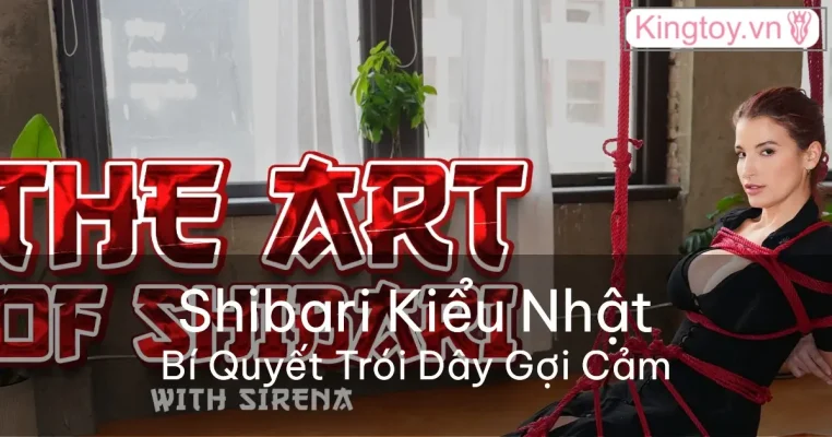 Nghệ thuật trói dây Shibari kiểu Nhật gợi cảm và tinh tế cho cặp đôi